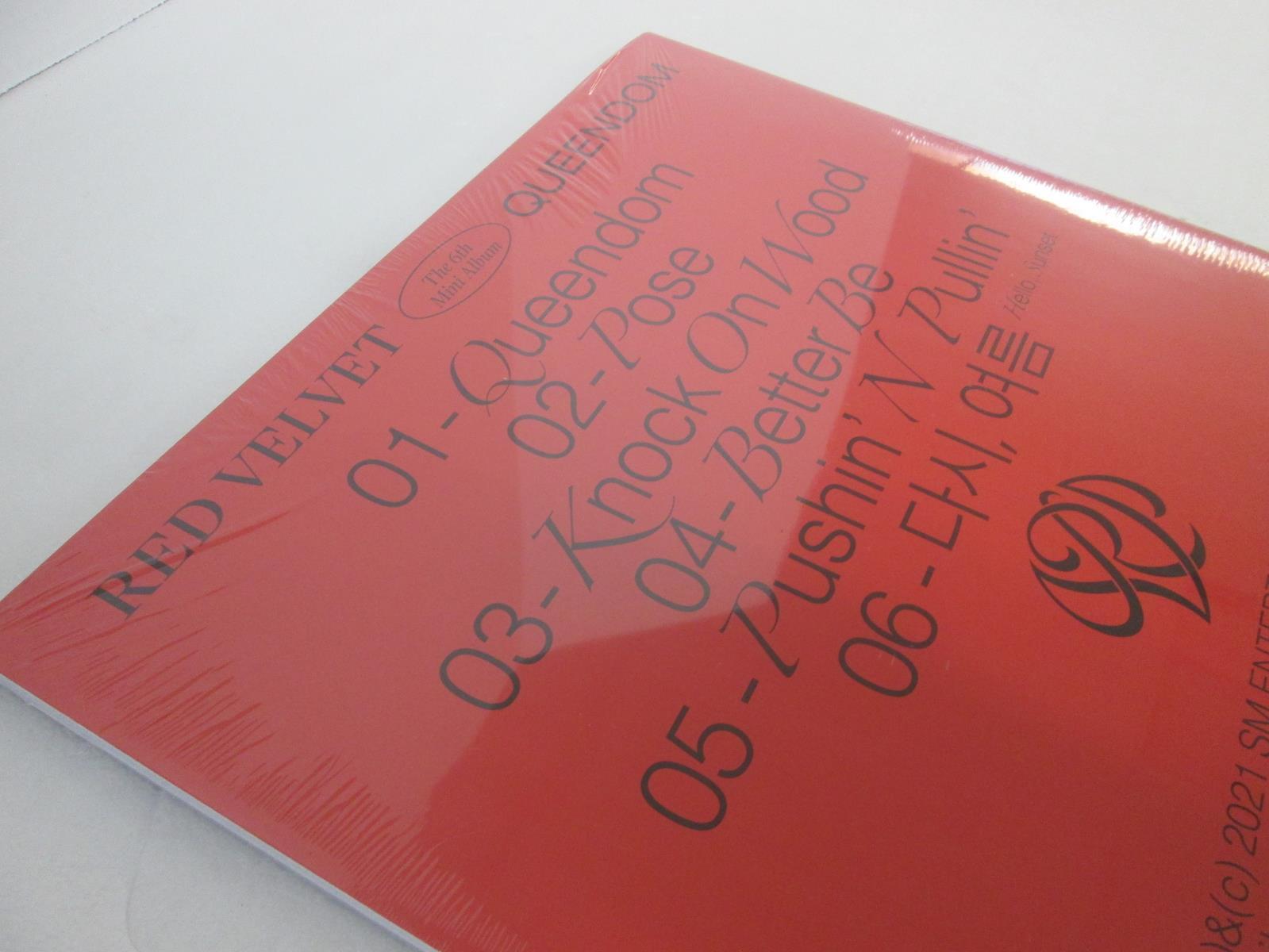 RED VELVET THE 6TH MINI ALBUM QUEENDOM VERSION B SEALED
