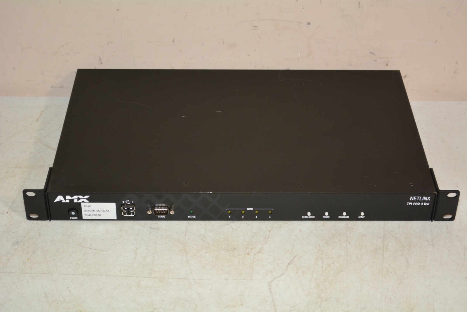 ^ AMX Netlink TPI-PRO-4 DVI Total Presentation Interface #D150