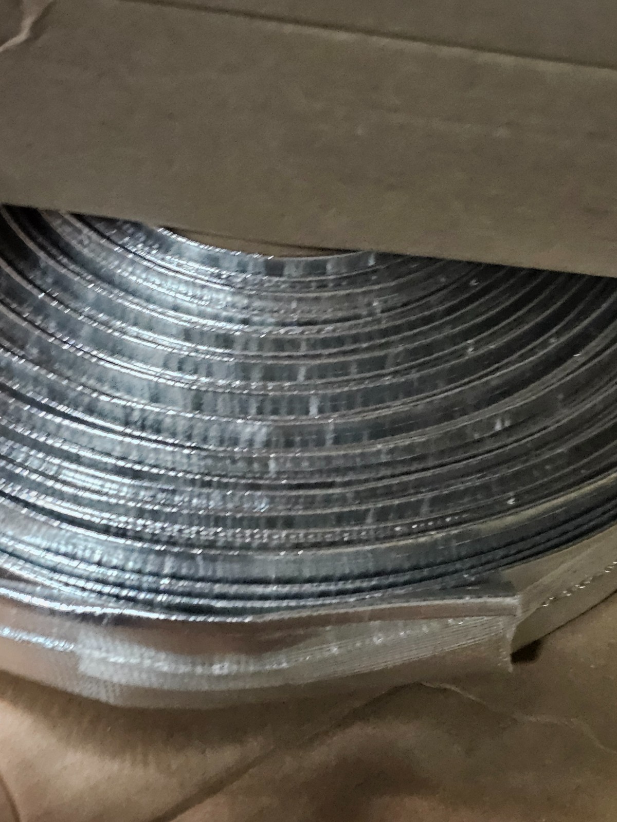 Bentley Harris TU00295ADD Aluminum Hose Heat Sleeve 1-1/4″ x 150 ft. Reflective