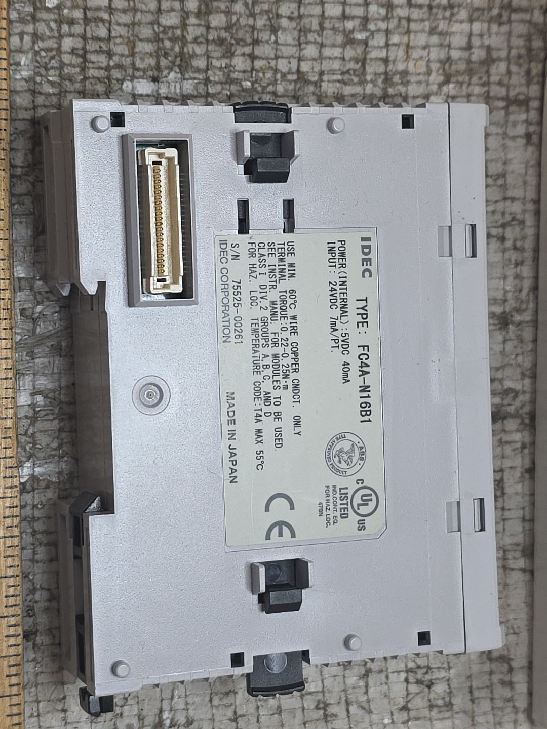 NEW IDEC FC4A-N16B1 MicroSmart Digital I/O Module NEW IN BOX