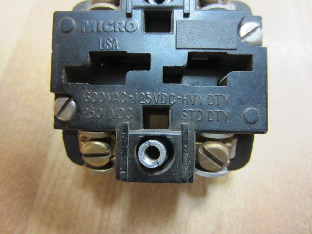 Micro Switch PTCB Honeywell Contact Block 2NC-2NO