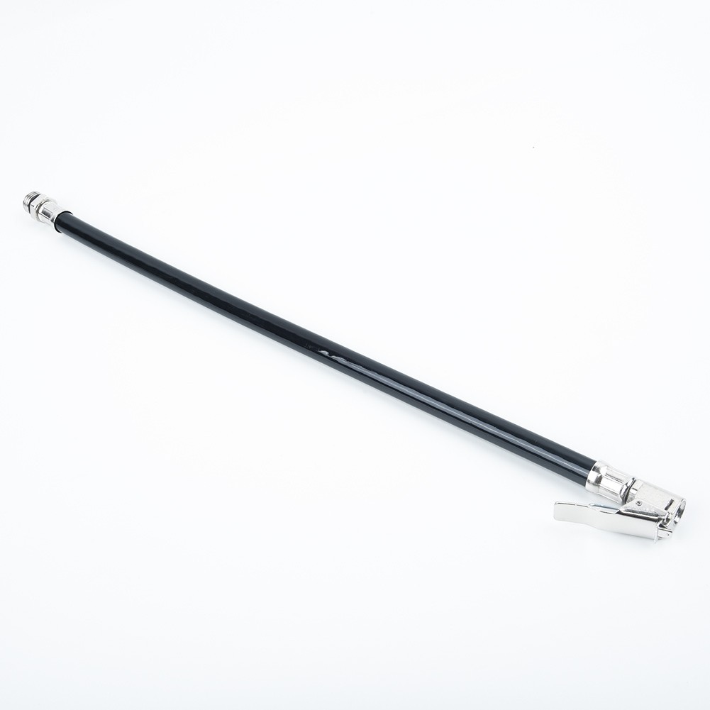 Car Truck Air Tire Pressure Meter Inflator Auto Automobile Flexible Rubber Hose