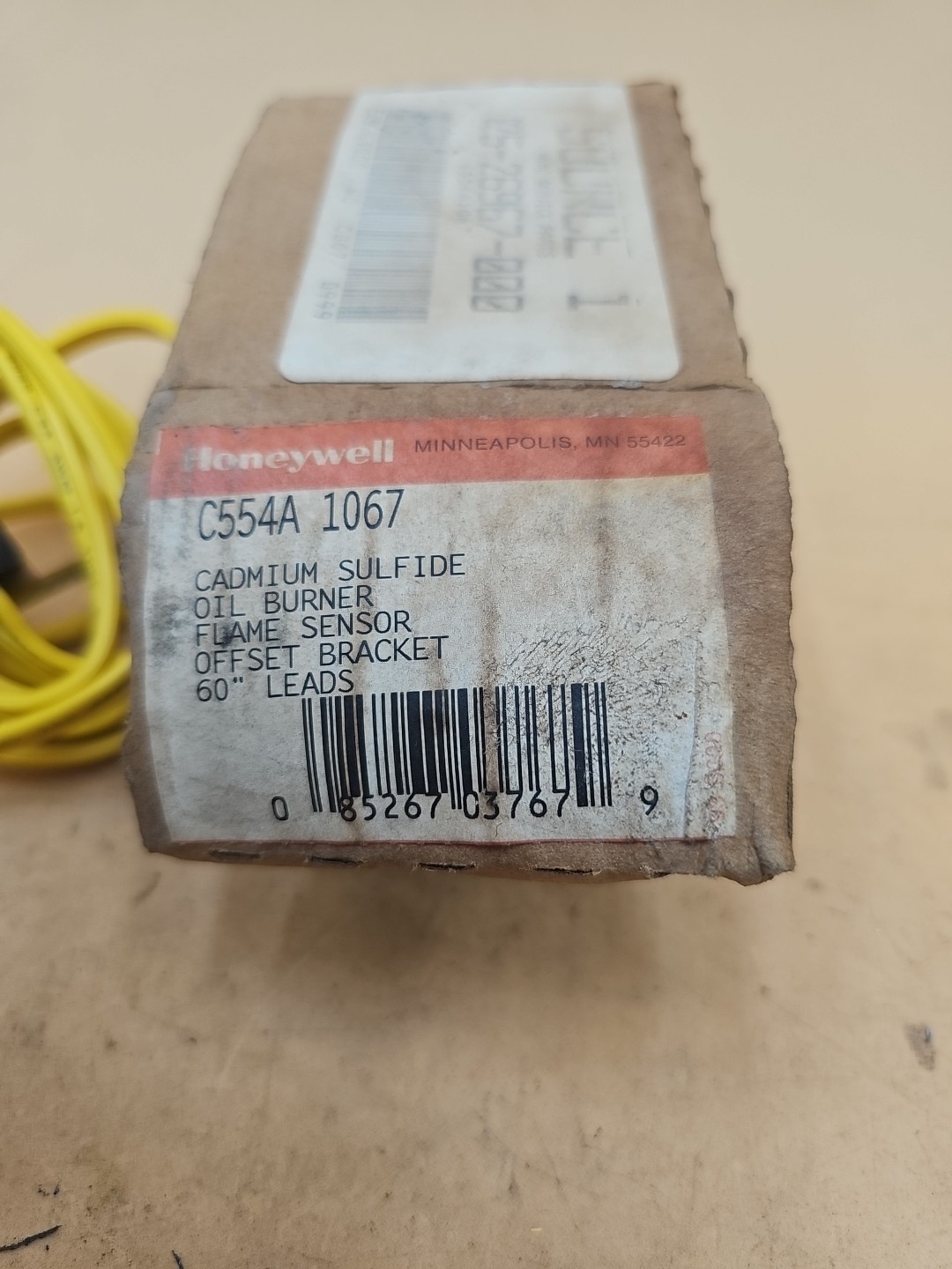 Honeywell C554A-1067 Oil Burner Flame Sensor