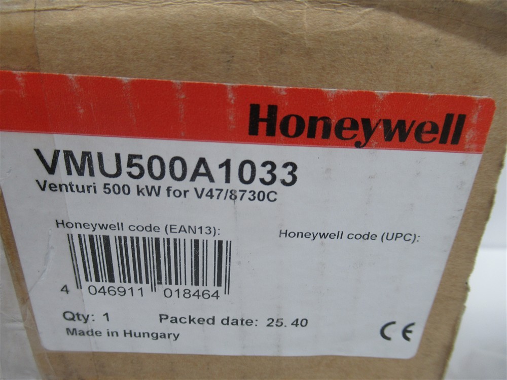 Honeywell VMU500A1033 , Venturi Mixing Unit , 500kW For V47 / 8730C