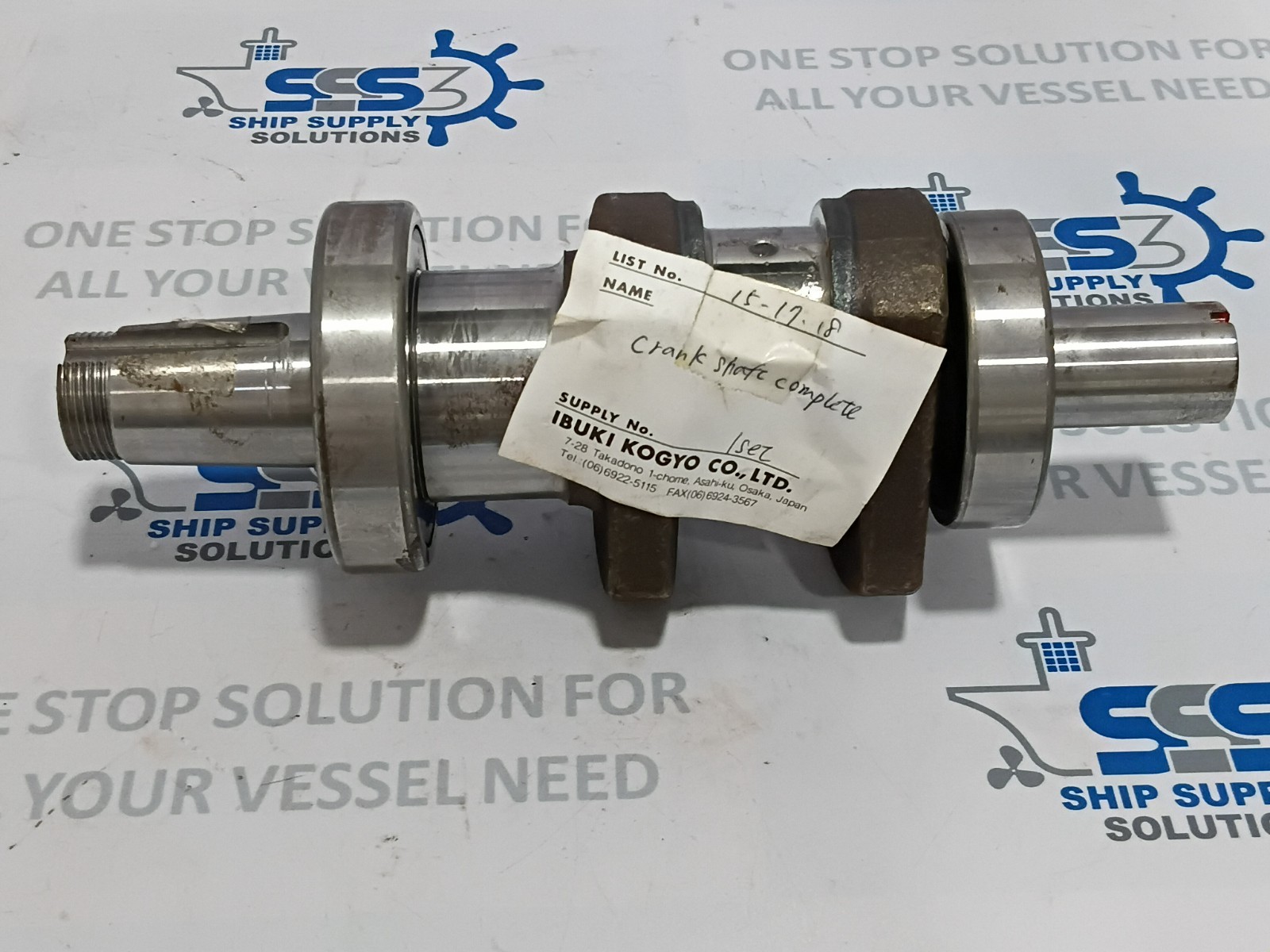 Ibuki Kogyo Crank Shaft for Piston Horn MH 550 (Unused New)
