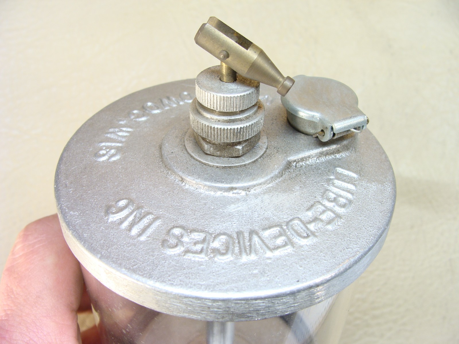 NEW LUBE DEVICES 161 oiler oil reservoir 3/8 NPT