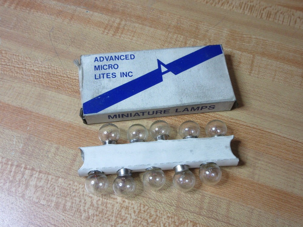 Advanced Micro Lites AML-55 Miniature Lamp Light Bulb 55 (Pack of 30)