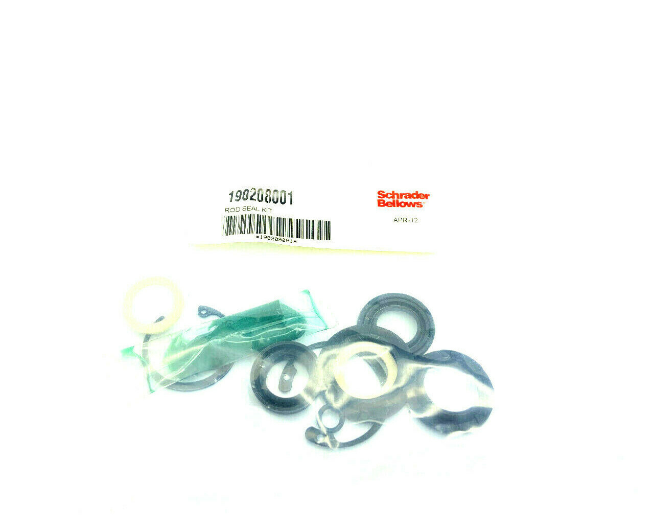 NEW SCHRADER BELLOWS ( PARKER ) 190208001 ROD SEAL KIT