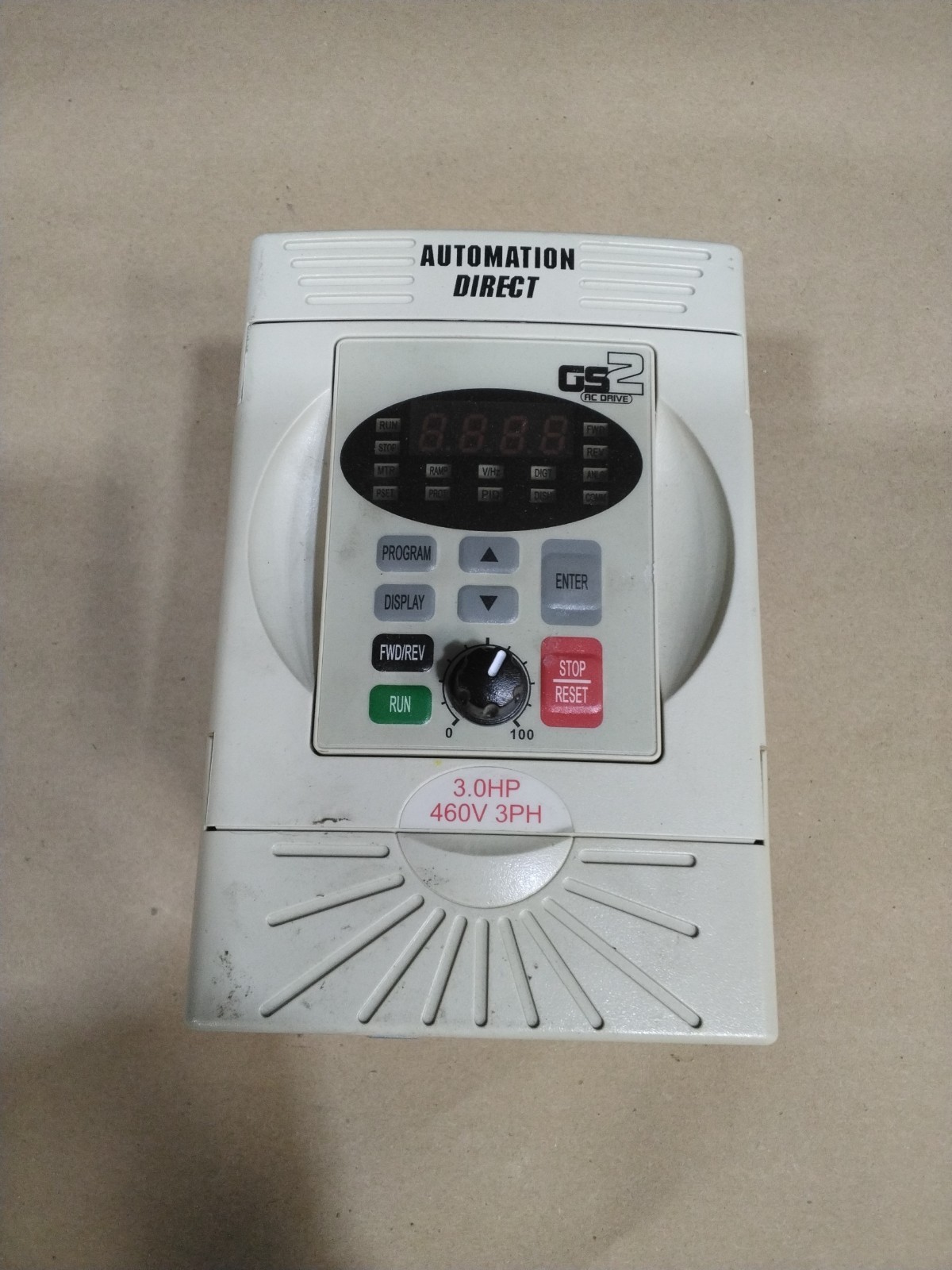 AUTOMATION DIRECT GS2-43P0 AC DRIVE 380-480V 3PH 6.0A