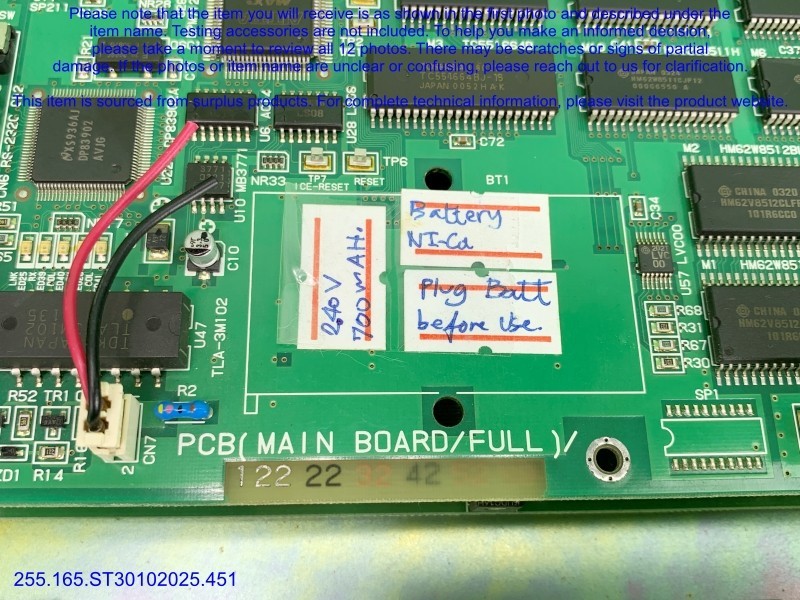 DISCO FBPCB-0322B PCB Main Board as in photos, sn:9096, DHL