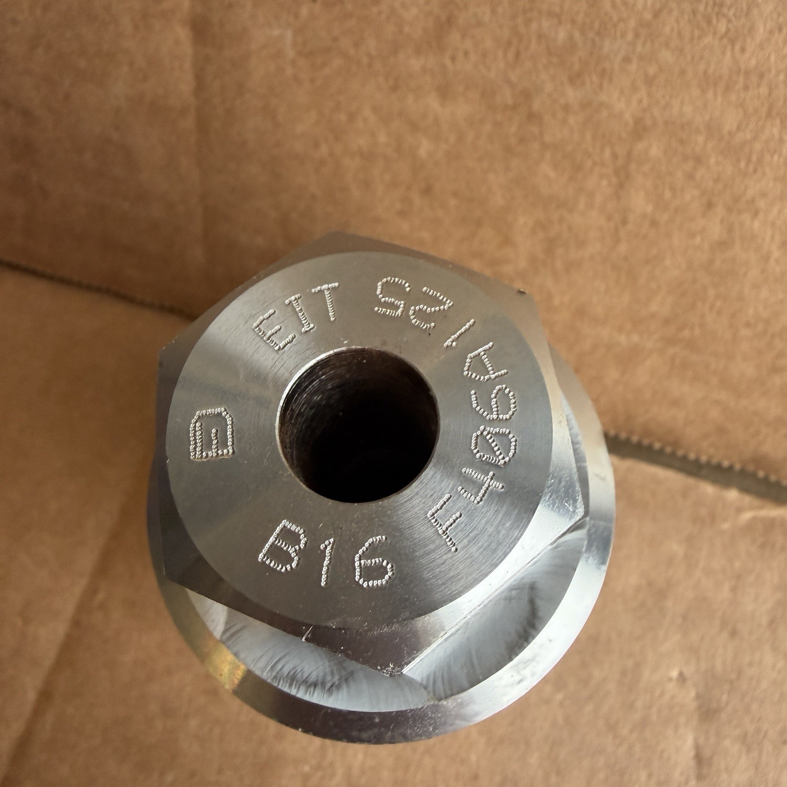 Industrial Covered Nut Hardware Stainless B16 F406A 125 (Surplus)
