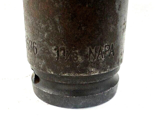 ASSORTED 6-POINT IMPACT SOCKET SIZES-5/8″ TO 1 1/4″W/ 1/2″ & 3/4″ DRIVE LOT OF 7