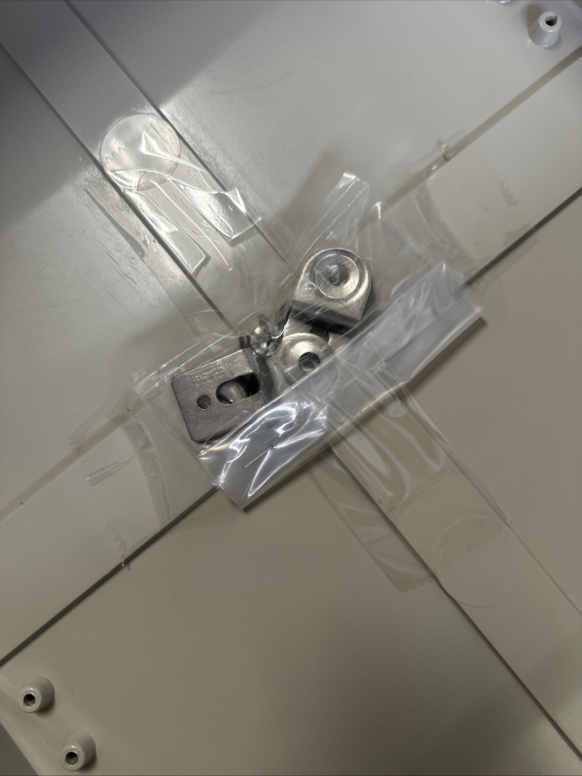 Bud Industries NBB-10273 Light Gray Style B Plastic Indoor Box with Clear Door