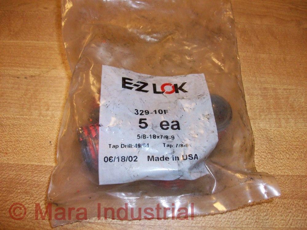 E-Z Lok 329-10F Heavy Wall Threaded Insert (Pack of 5)