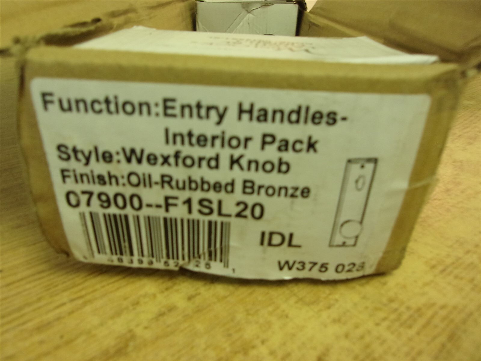 NEW Westlock 07900-F1SL20 Wexford Knob Oil rubbed Bronze *FREE SHIPPING*