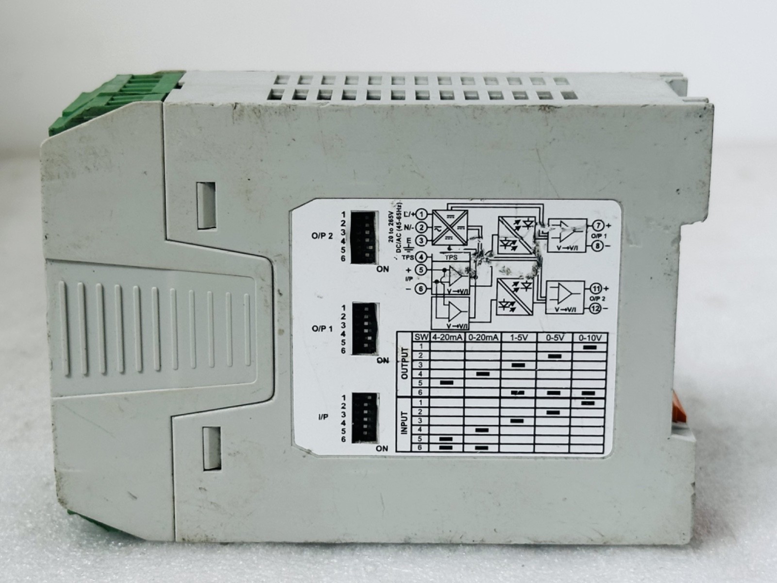 MASIBUS 9000U+ Dual Output Signal Isolator 0-10V 4-20mA USED