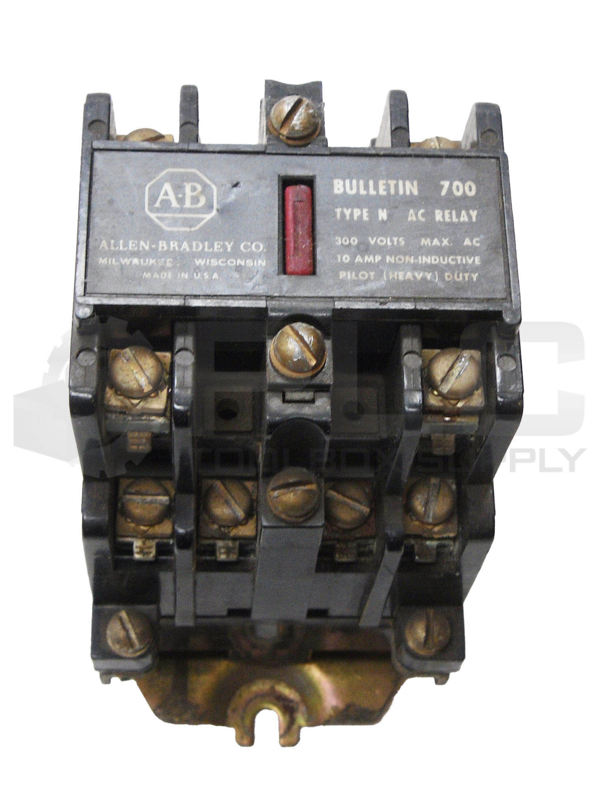LOT OF 2 ALLEN BRADLEY 700-N600A1 CONTACTOR W/ 700-NA20 /B CARTRIDGE W/ 84A86B
