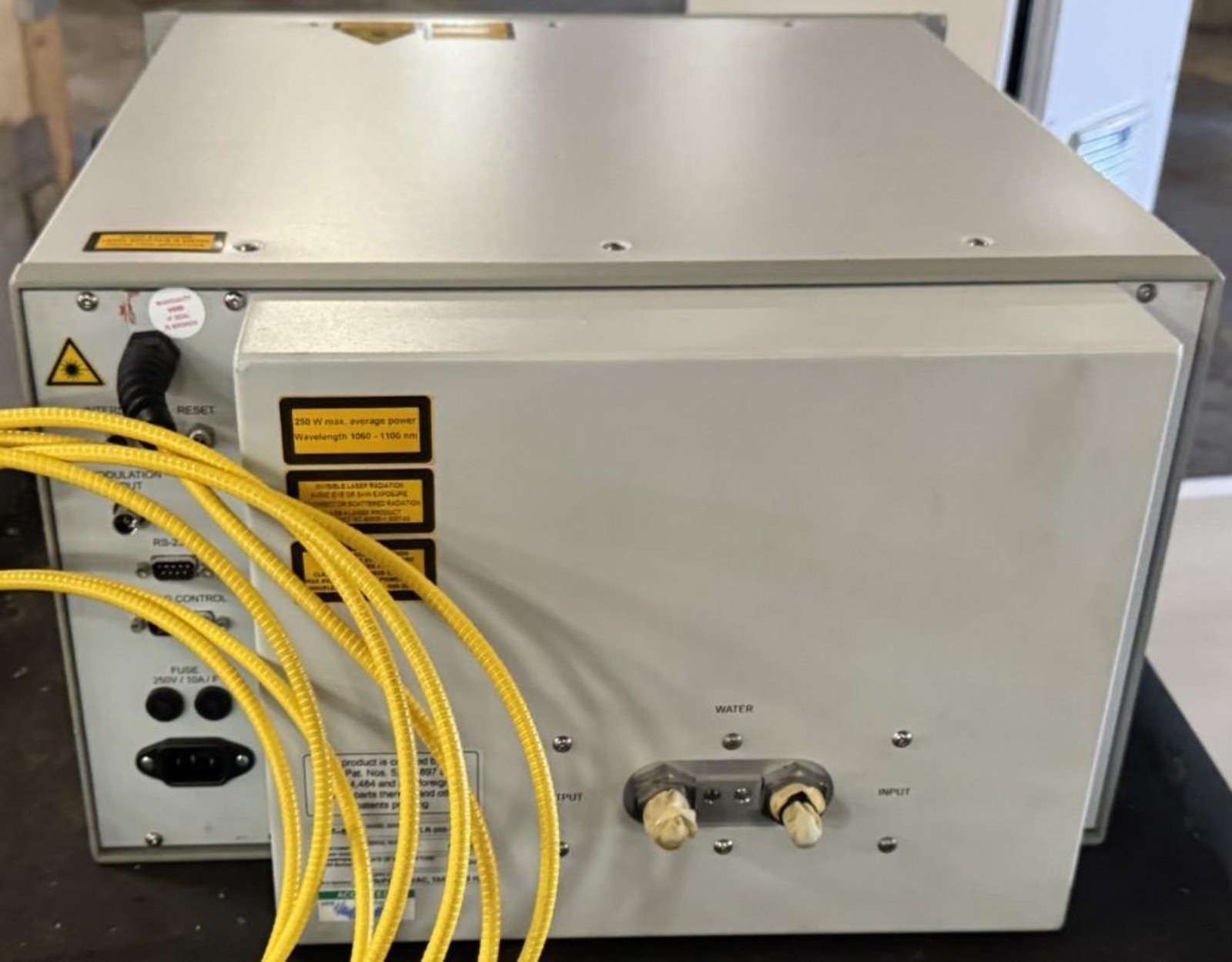 IPG FIBER LASER IPG – YLR-200-SM-EOS, Germany. SN 8032625, MFG 11/2020