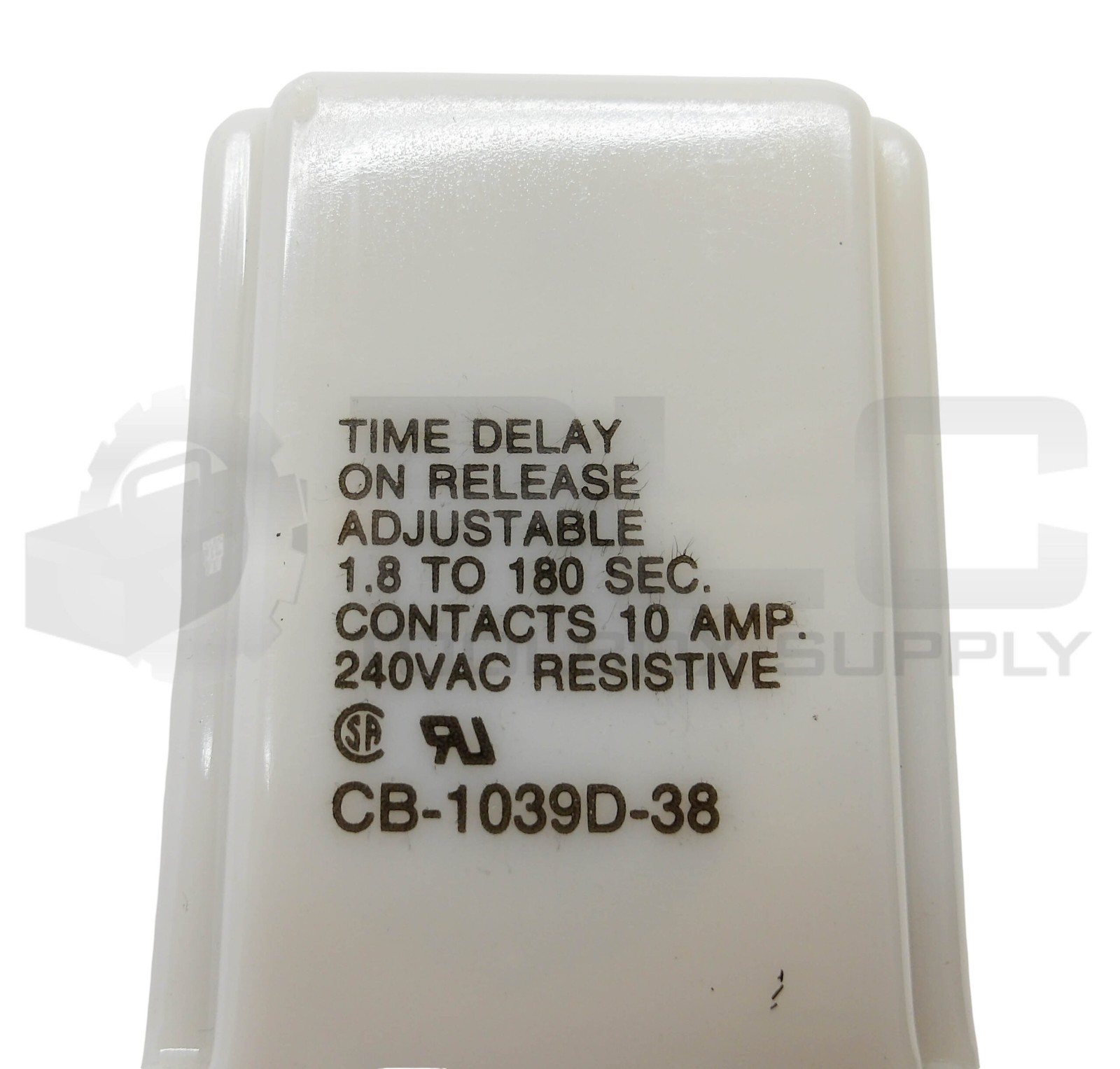 NEW POTTER & BRUMFIELD CB 1039D 38 TIME DELAY RELAY 1.8 TO 180 SEC 10A 240VAC