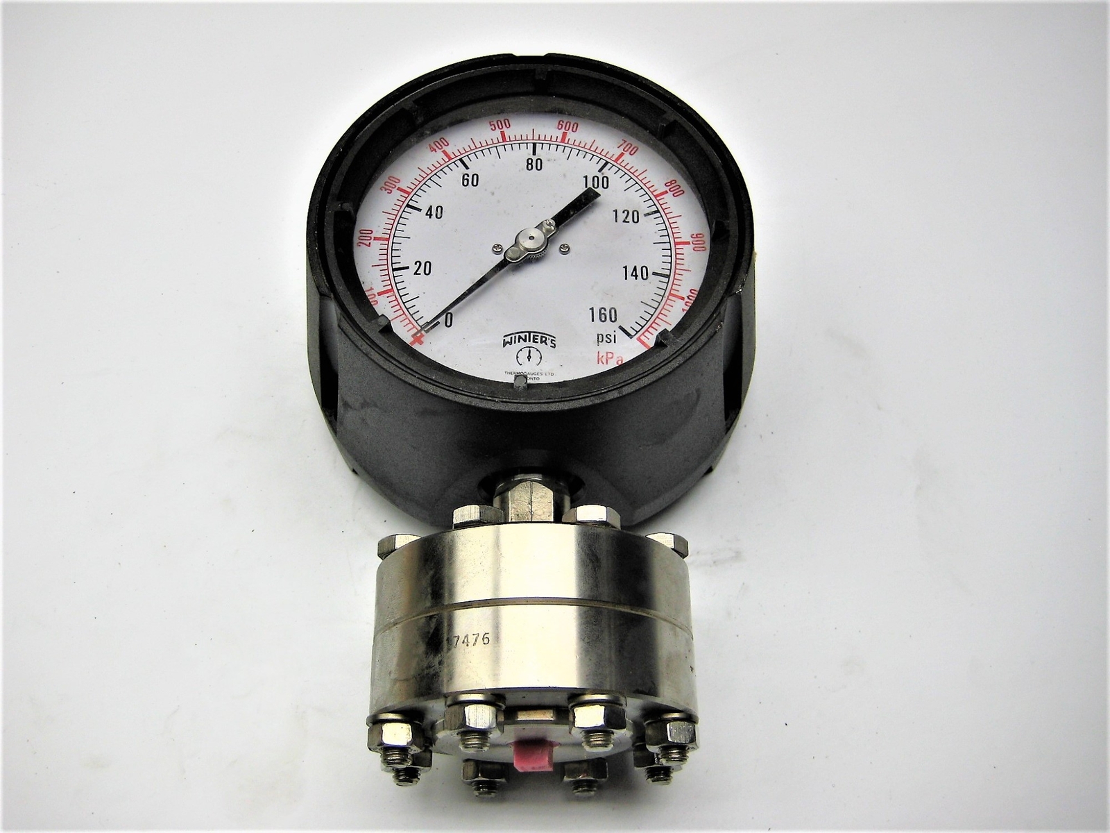 WINTERS GAUGE 0-160 PSI NSNP