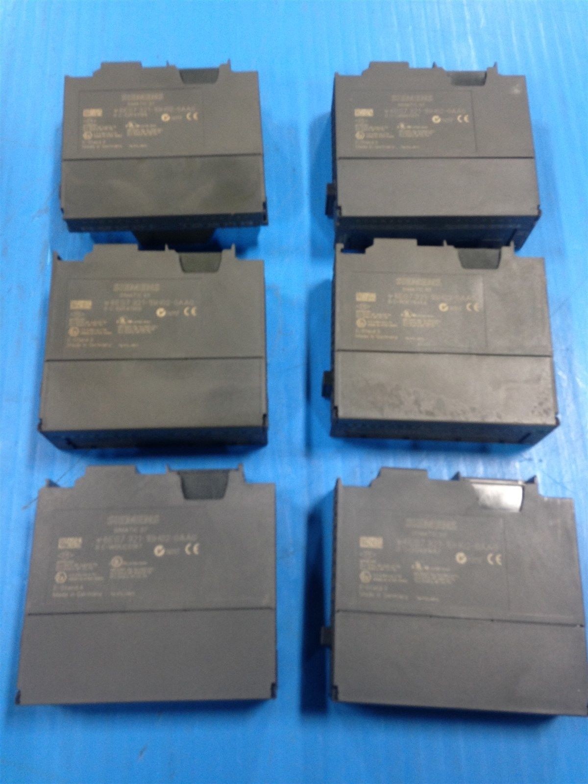 USED LOT OF 6 SIEMENS 6ES7 321-1BH02-0AA0 DAMAGED DURING REMOVAL (D5)