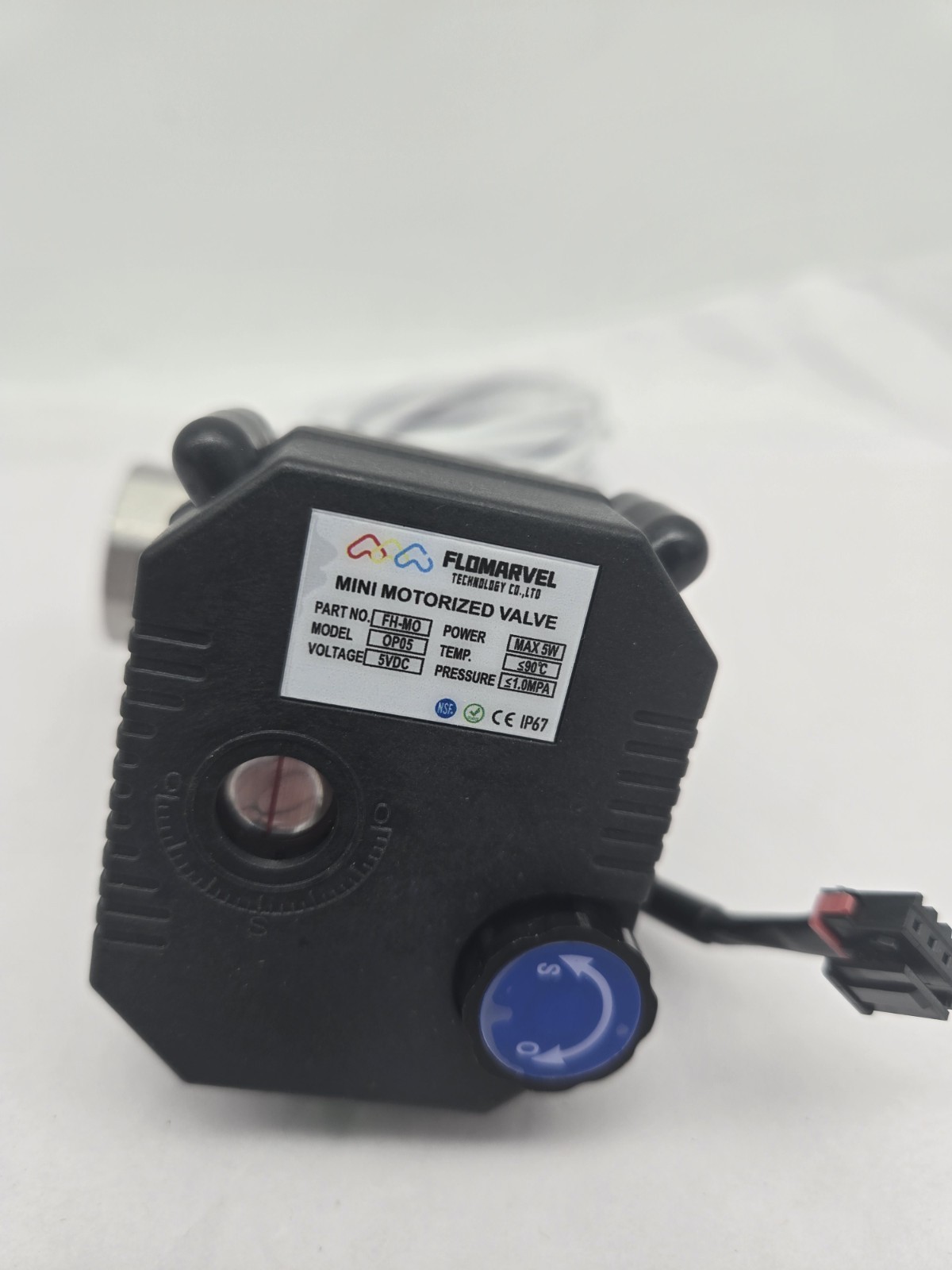 Flomavel FH-MO DN20 3/4” 5V 12 24V 110 220V Mini Elec Motorized Valve 5 Wire New