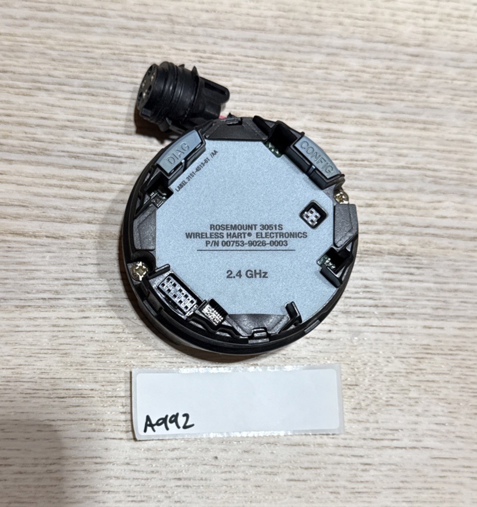 ROSEMOUNT 3051S WIRELESS HART UNIT 00753-9026-0003