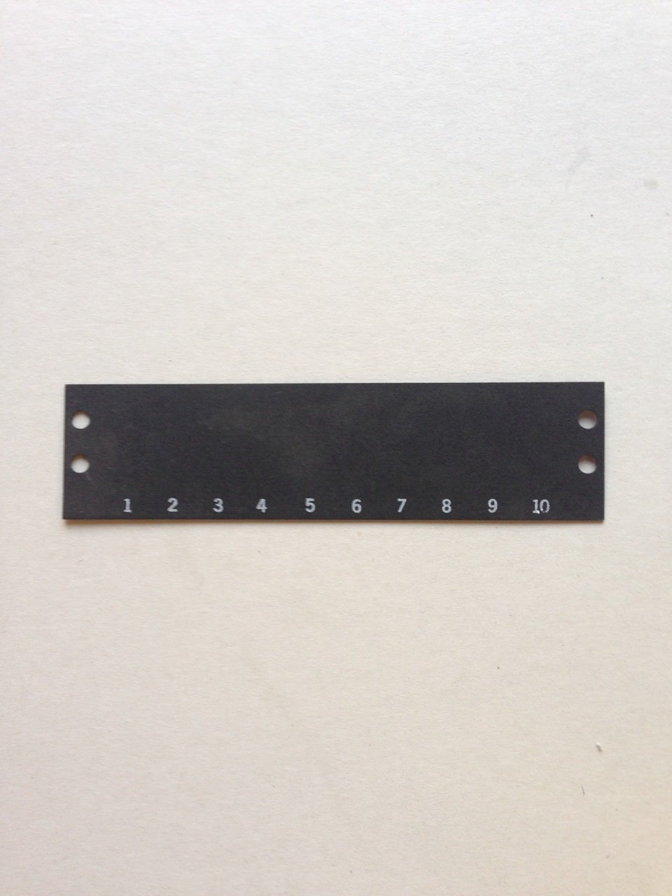MS3300-10XP10, Marco, Marker Strip, Lot of 10 pcs