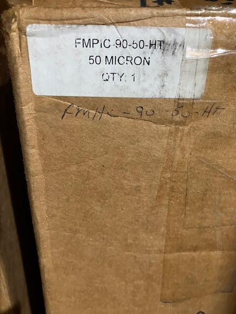 FMPIC-90-50 HT Flow Max High Temp Pleated Hurricane Filter 50 micron Industrial