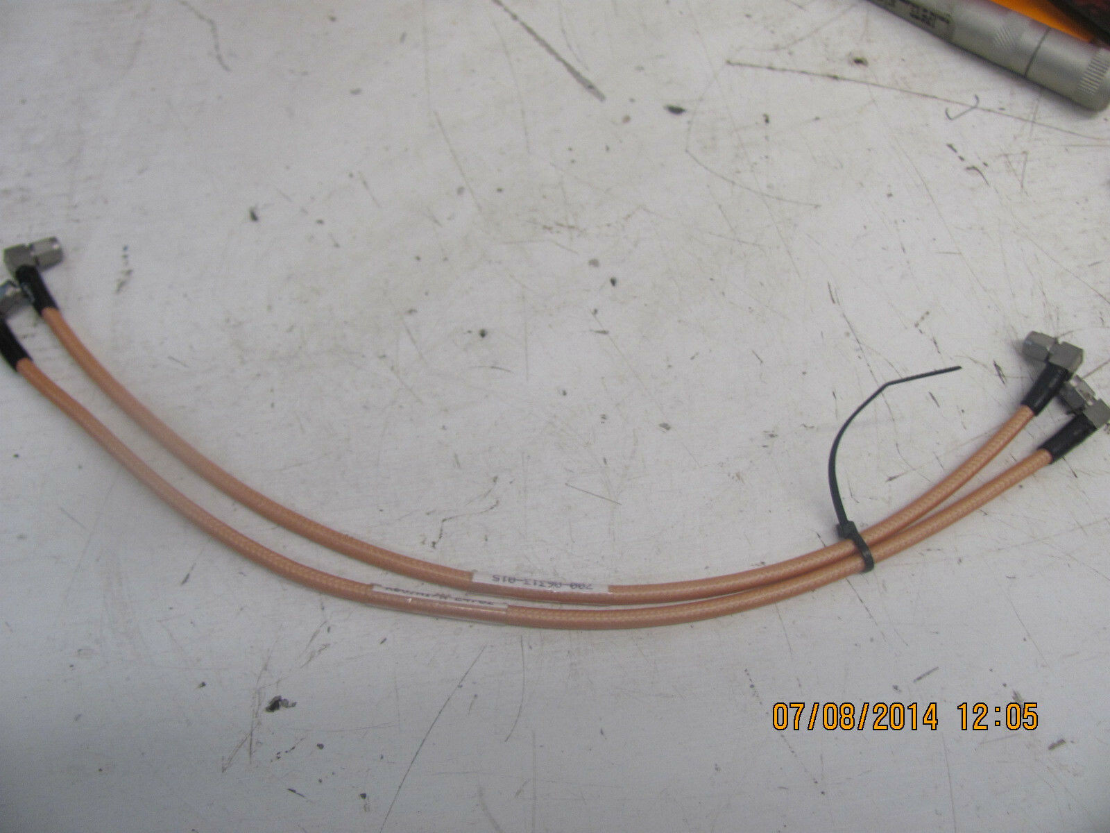 2 16″ FSCM61697 SMA Male to Male Cable