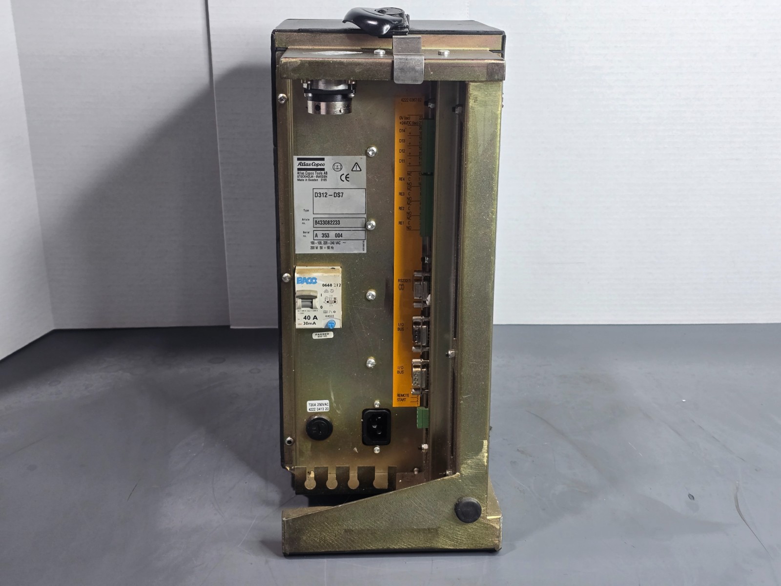 Atlas Copco Tensor D312-DS7 Torque Controller E131 Error Power Tested Only