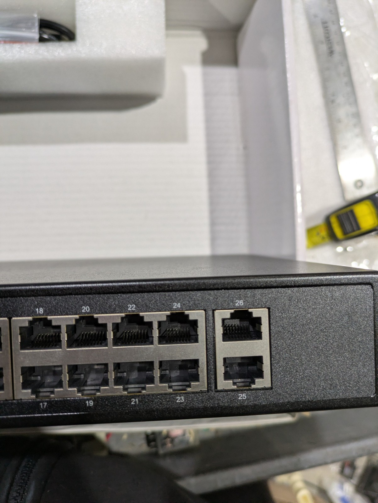 SIGNAMAX C-100 24 PORT FAST ETHERNET POE+ LITE SWITCH SC10030 DC52V 5A HOFFMAN