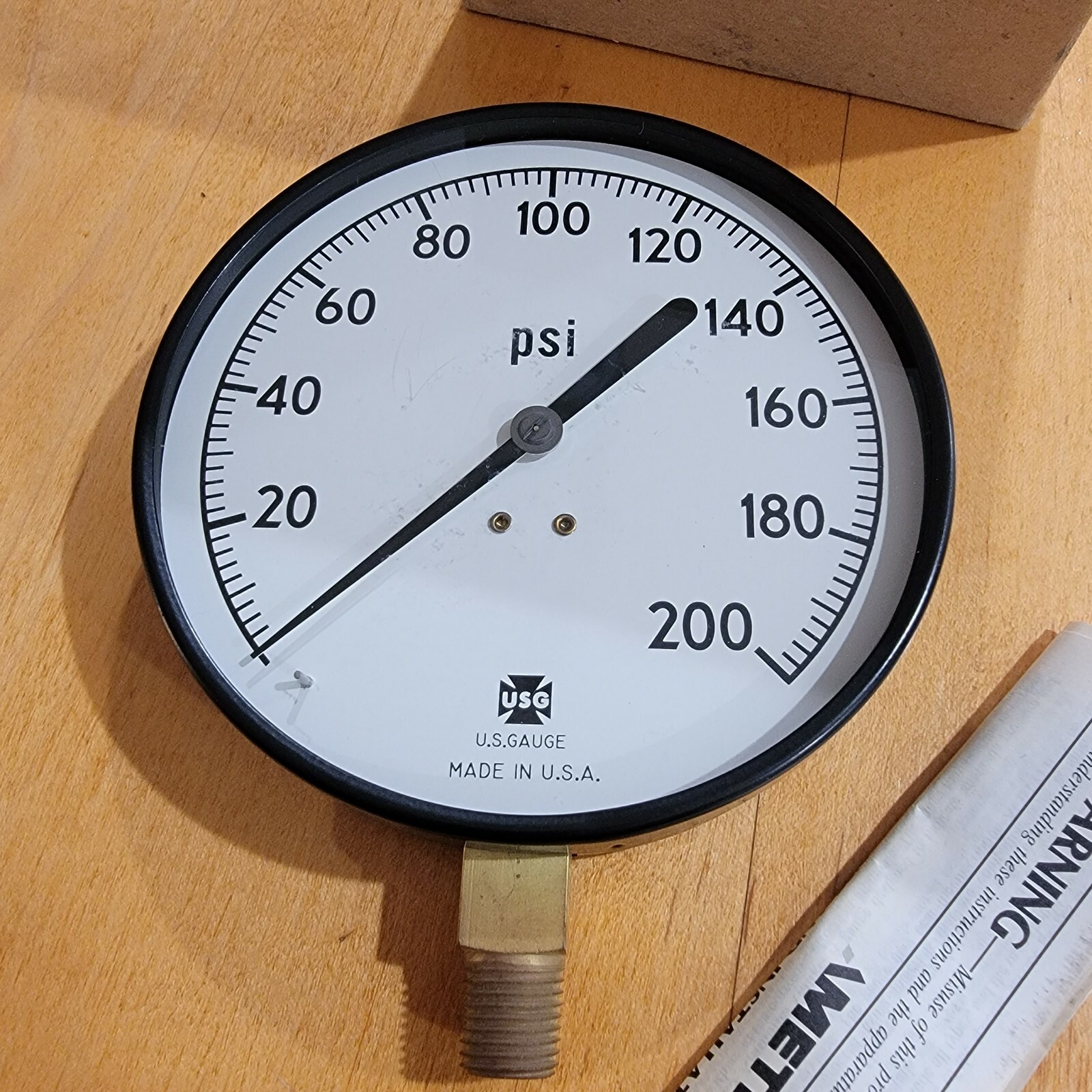 Ametek USG P 5105 Pressure Gauge 0-60 PSI