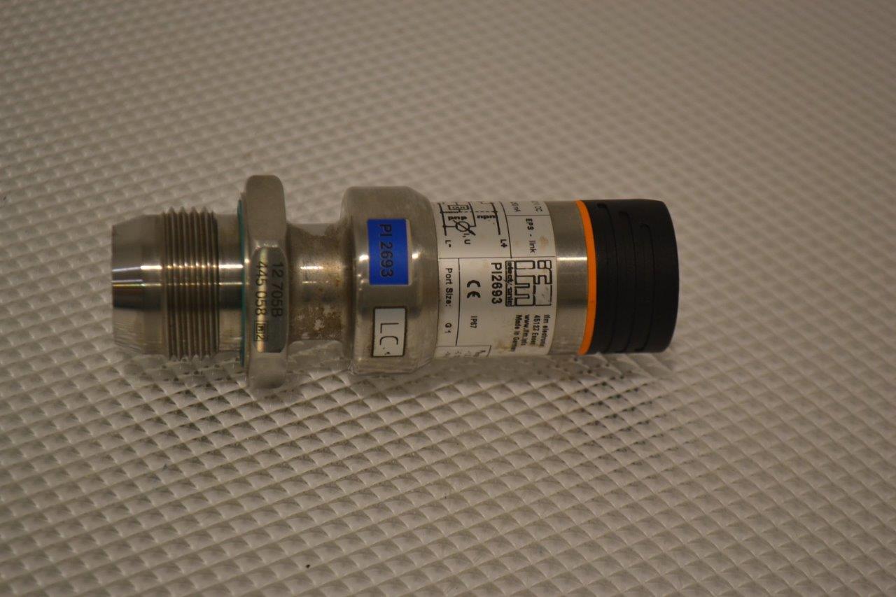 ONE USED IFM ELECTRONIC EFECTOR PRESSURE SENSOR P12693.