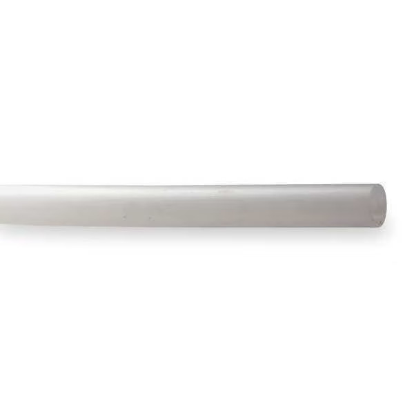 Zoro Select HDPE34X58ANA Tubing, 3/4 In OD, 100 Ft L, Natural