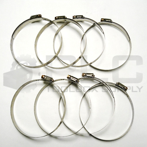 BOX OF 8 NEW IDEAL 5372 CLAMPS FOR 4-4 1/2″ HOSE