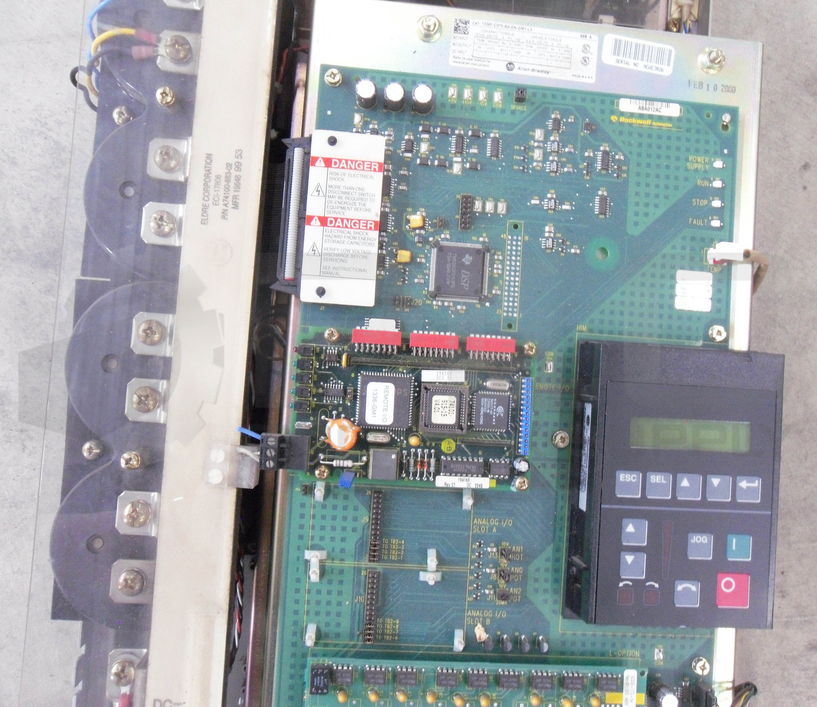 ALLEN BRADLEY 1336F-C075-AA-EN-GM1-L5 /A DRIVE 3PH 50/60HZ 500-600V