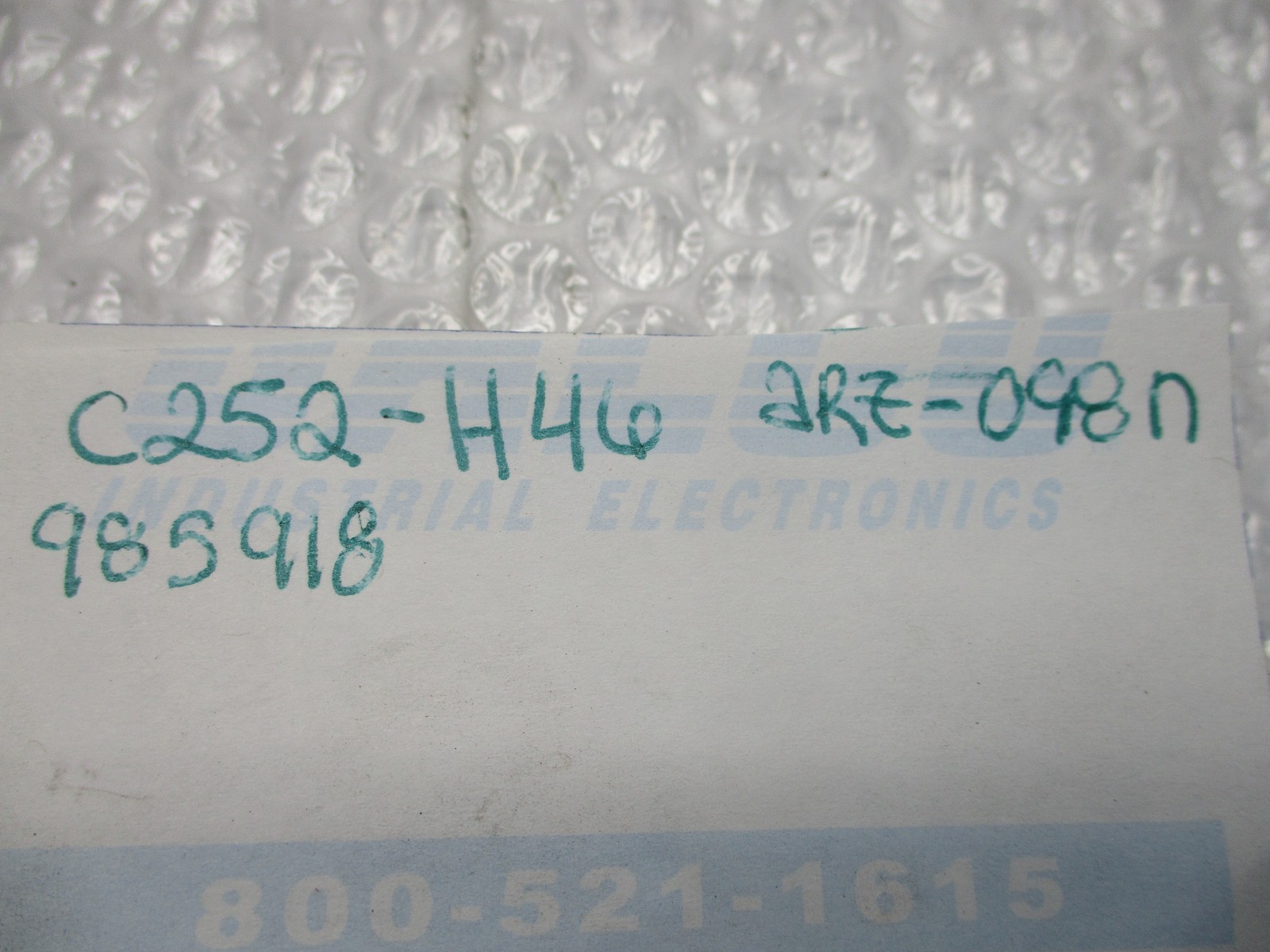 INDUSTRIAL SPARE C252-H46 RESISTOR LOT OF 10 NSNP