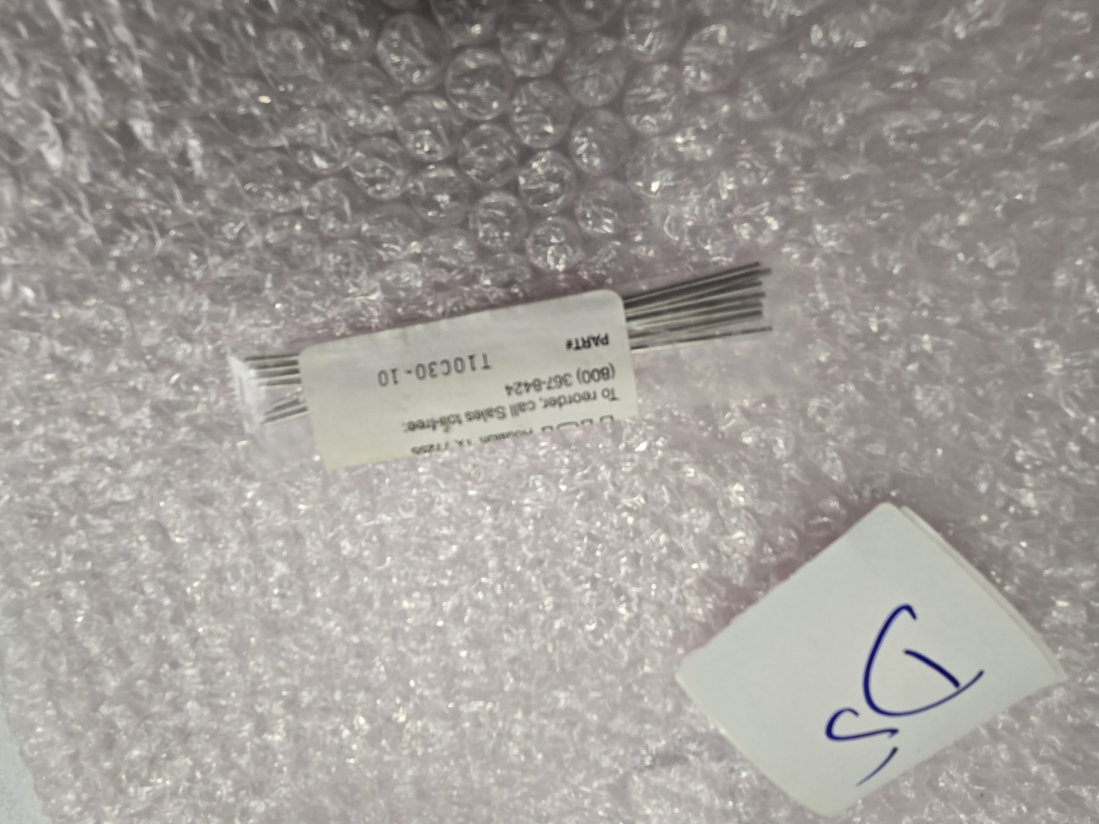 VICI Valco T100C30-10 Tube-kit 1/16, .030/.75mm, 100 cm long, 316SS, 10/PAK