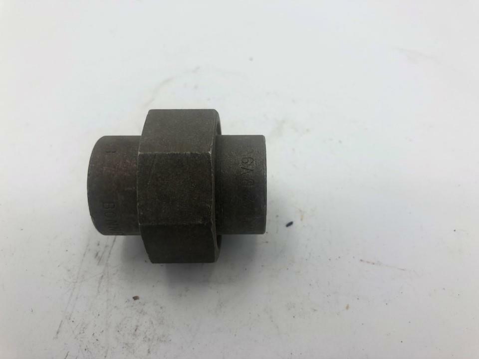 1/2″ Pipe union 3M Black forged steel no threads (Lot of 8)