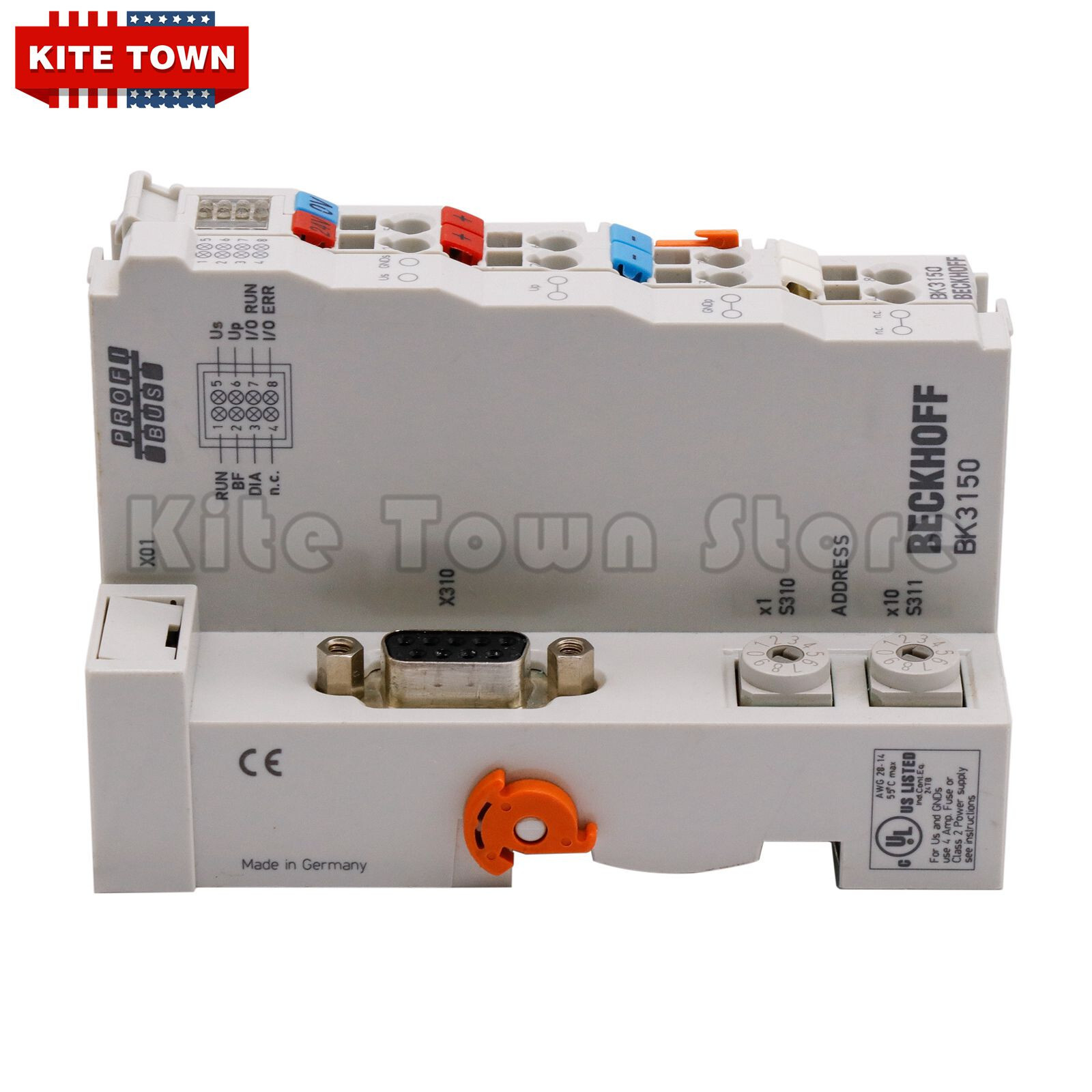 New in Box BECKHOFF BK3150 PROFIBUS Bus Coupler PLC Module