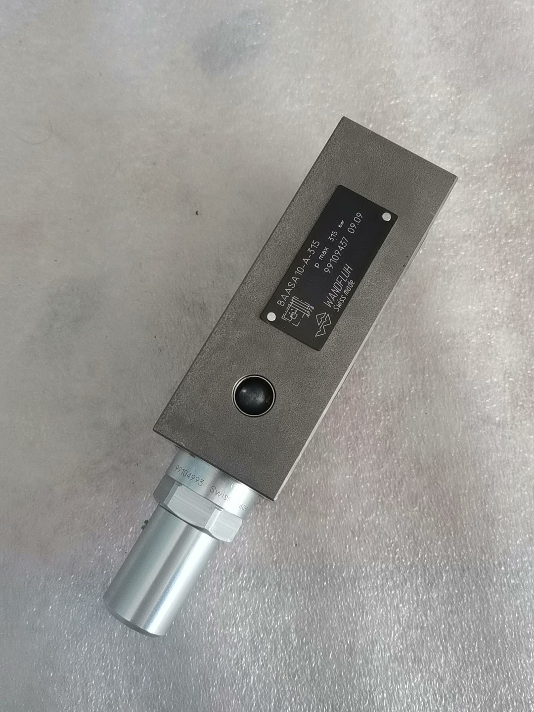 1PS New Wandfluh BAASA10-A-315 Stack Relief Valve AD