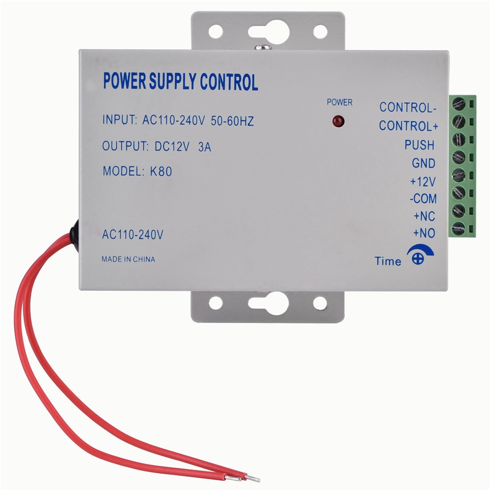 Access Power Supply Adjustable For Door Access Control Solutions Premium