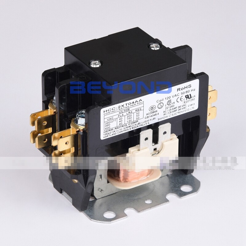 1PC NEW FOR Contactor HCC-2XT04AA 120V 40A