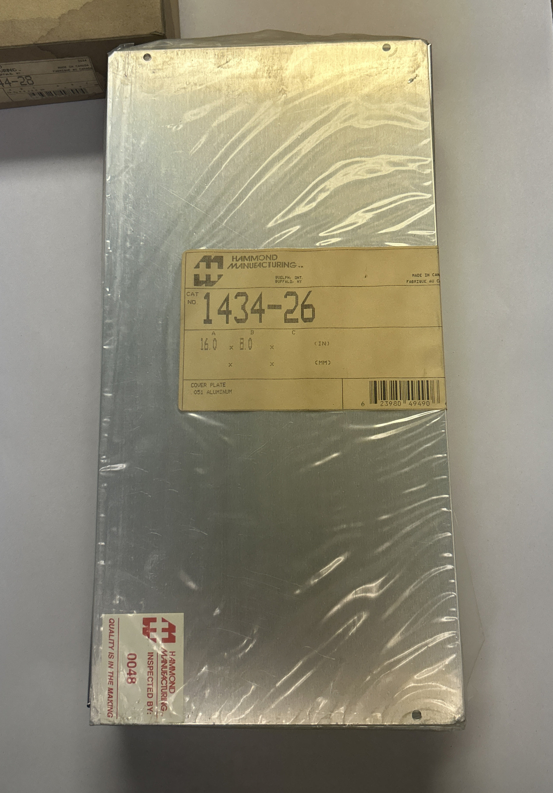 HAMMOND MANUFACTURING,1444-28,HEAVY DUTY CHASSIS CASE NEW