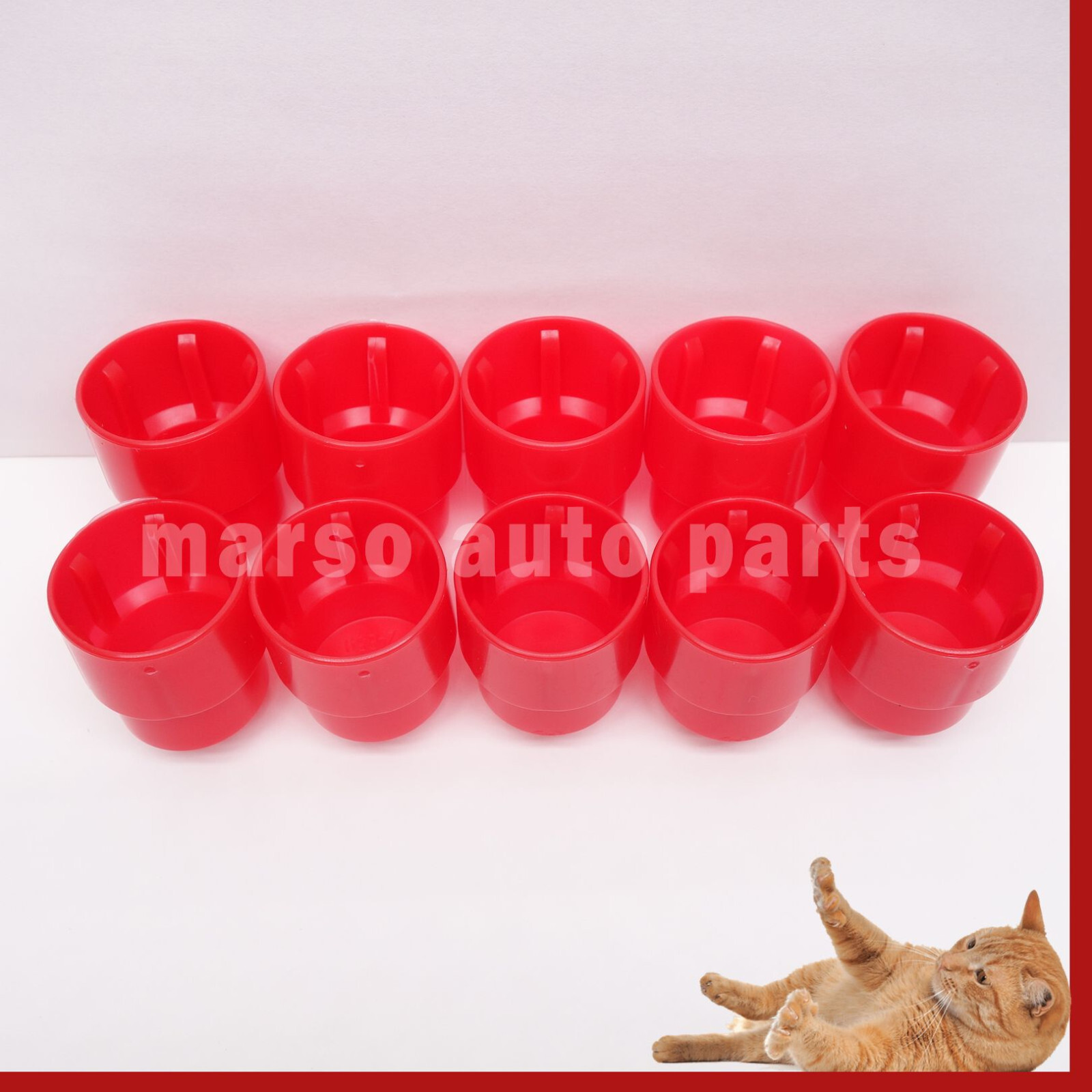 10pc TH350 Transmission Tail Shaft End Cap Plug C4 200-4R 700R4 4L60E Powerglide