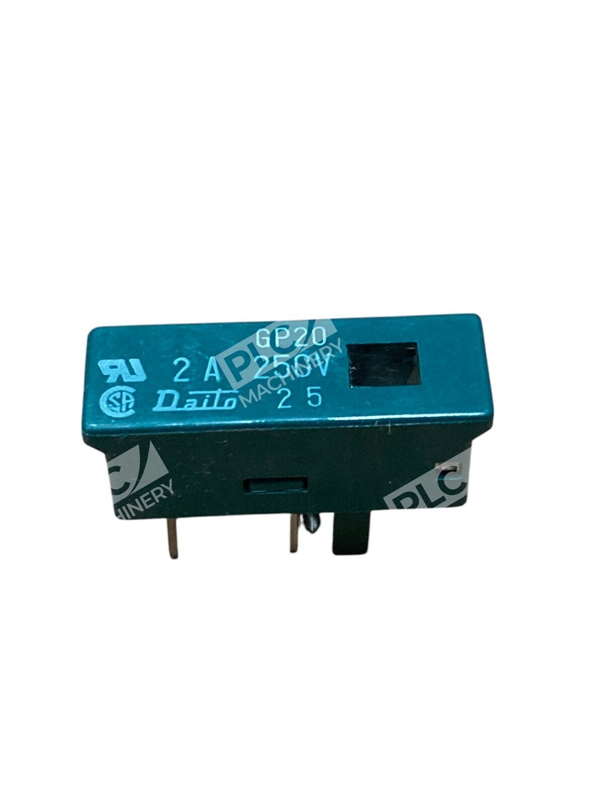 Lot of 10 Daito GP20 2A 250V Alarm Fuse Plug-In CNC Control Circuit Protection
