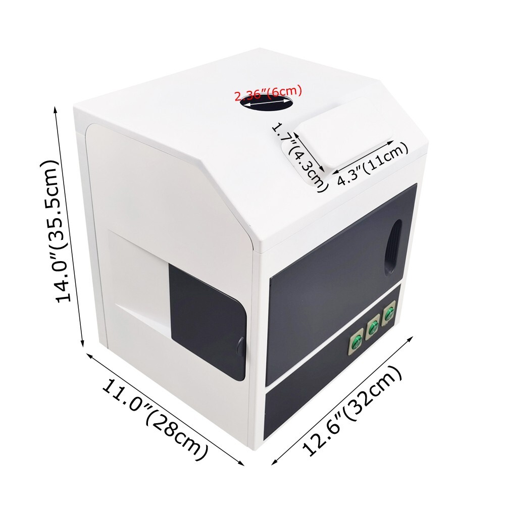 Dark Box Ultraviolet Analyzer 254nm/365nm 3-use UV Light Fluorescent Detecto 110