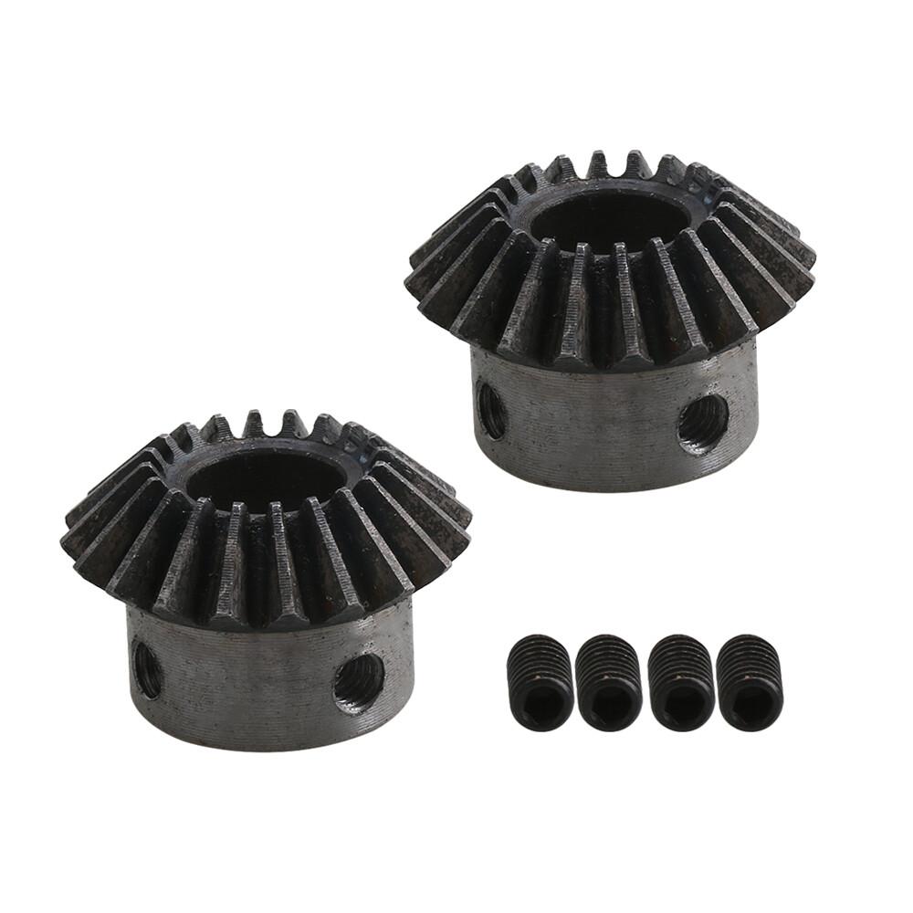 8x Bevel Miter Gear 20 Teeth 90 Degrees Tapered 1.5 Module 12mm Hole Dia Wheel