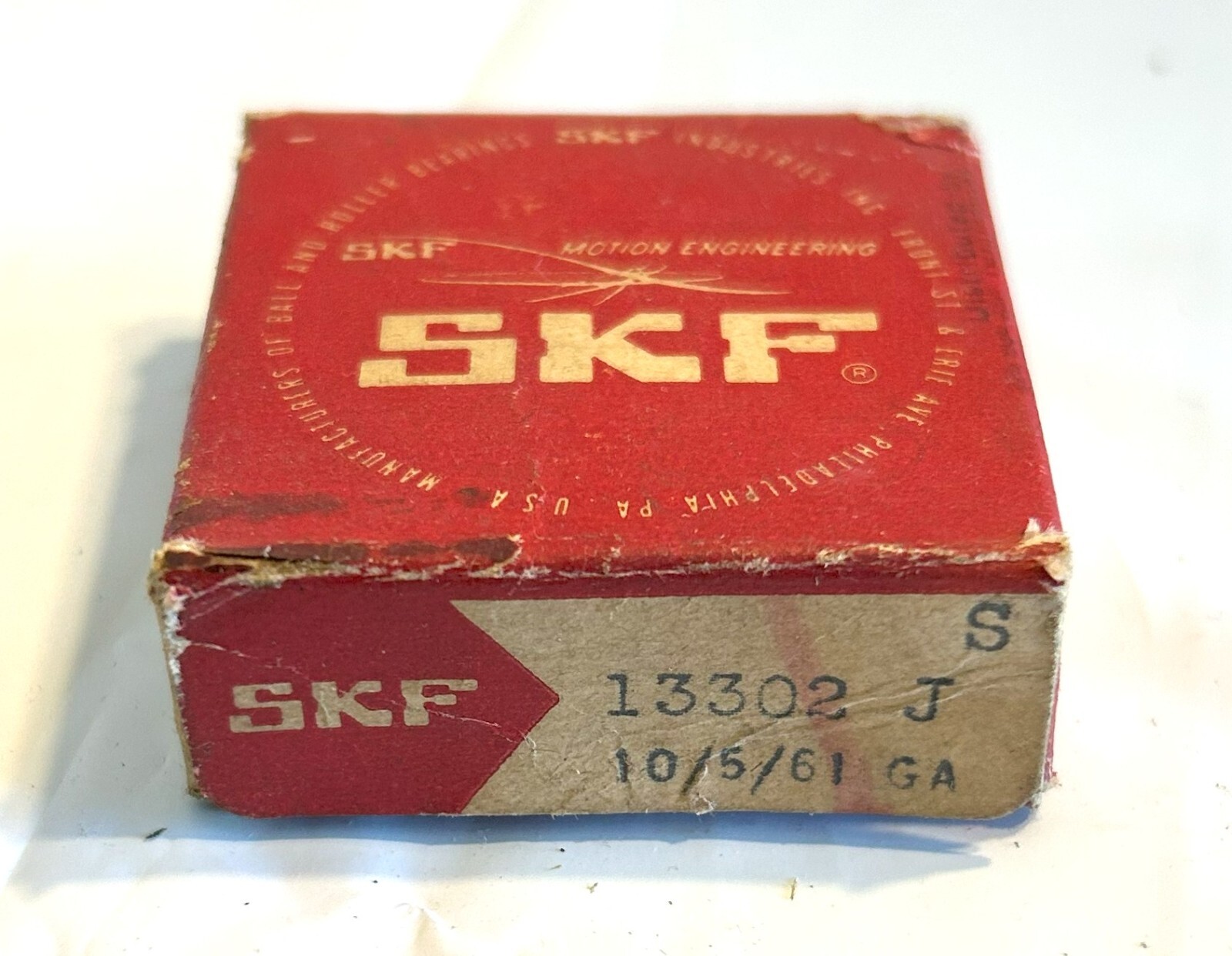 SKF 13302 J 127 Double Row Self Aligning Ball Bearing 7x22x7mm NIB NOS
